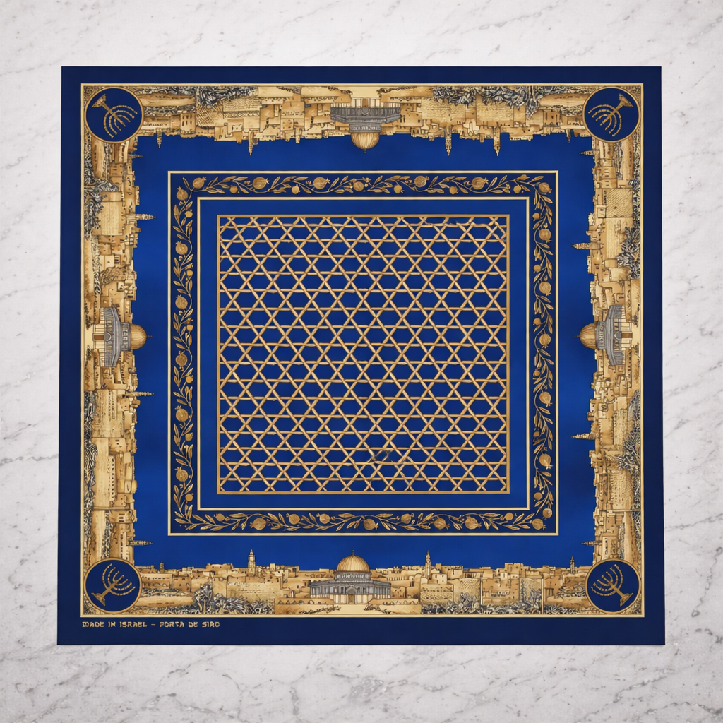 Lenço de Oração de Jerusalém