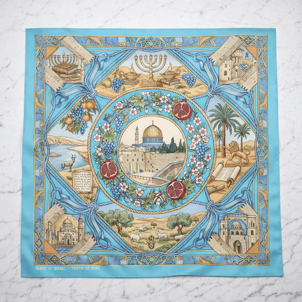 Lenço de Oração de Jerusalém