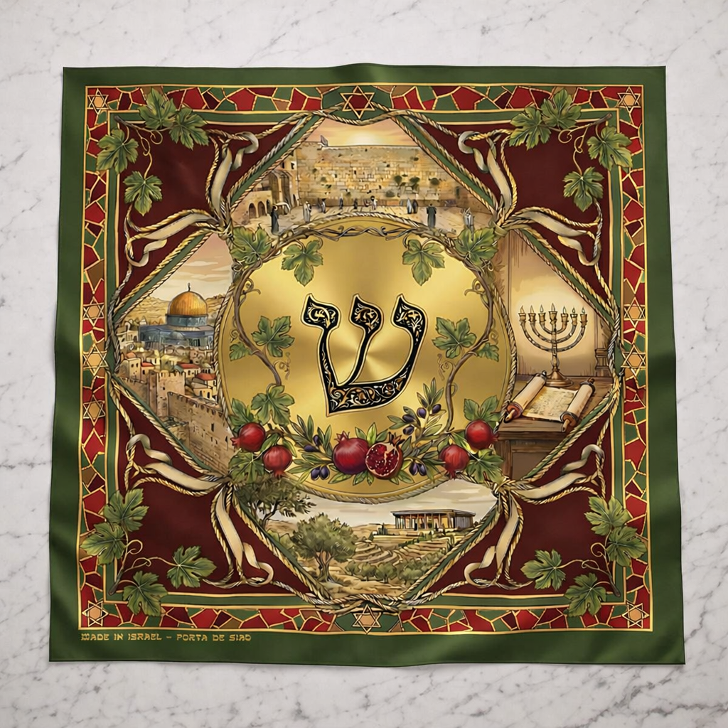 Lenço de Oração de Jerusalém