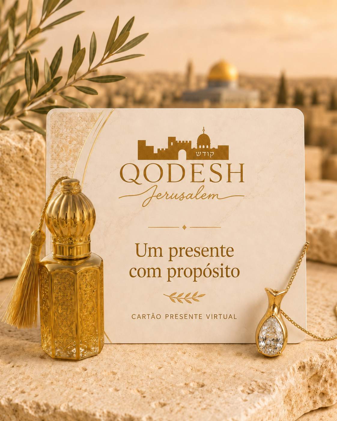 Cartão-presente Qodesh Jerusalem